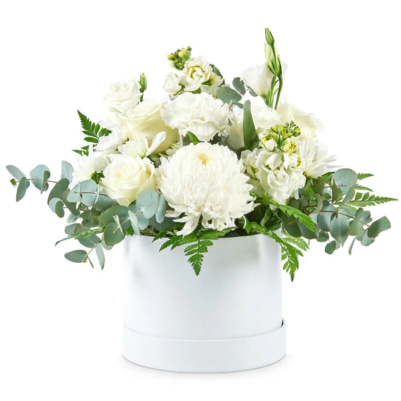 Цветы в коробке Богиня рассвета